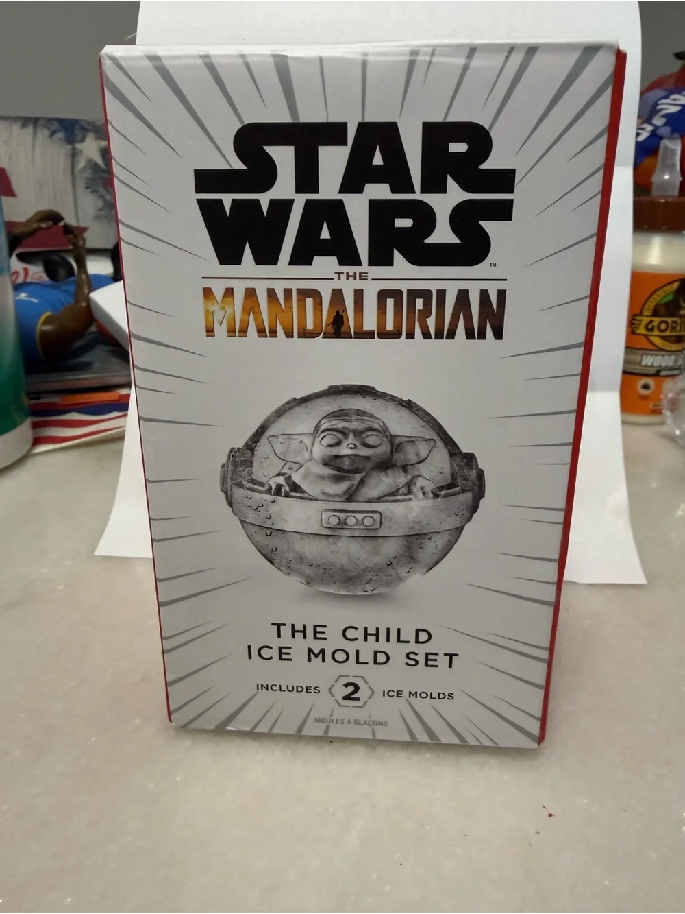 Star Wars The Mandalorian The Child Ice Mold Set - White